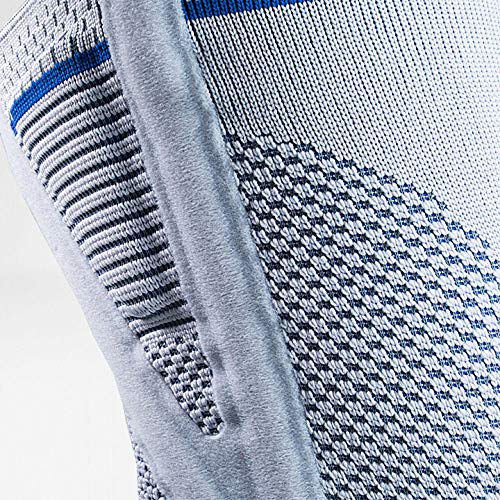 Bauerfeind - GenuTrain P3 - Patella Knee Support - For Misalignment of the Kneecap - Right Knee - Size 3 - Color Titanium