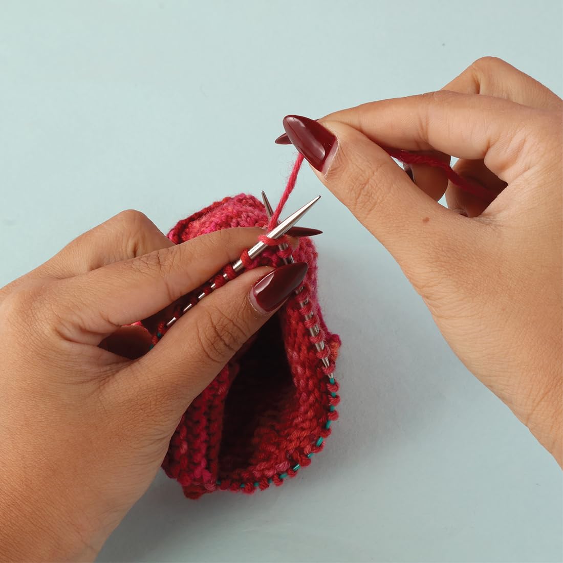 KnitPro The Mindful Collection Kindness Interchangeable Needle Set 4" (10cm) | 7 US Sizes (2.5-10)