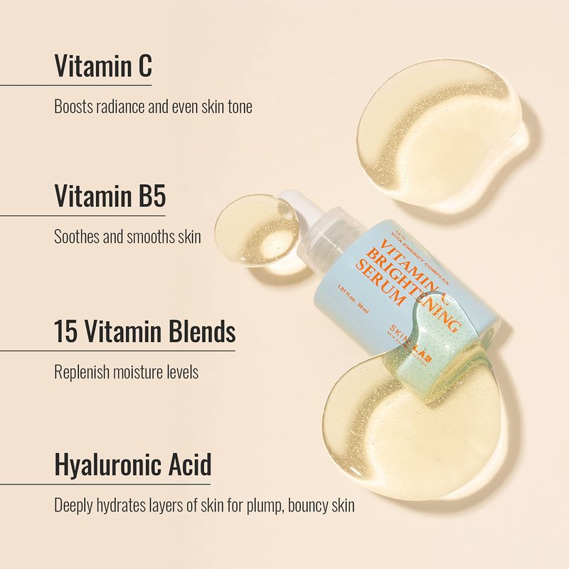 SKIN&LAB Vitamin C Brightening Serum and Porebarrier Cleansing Balm Bundle