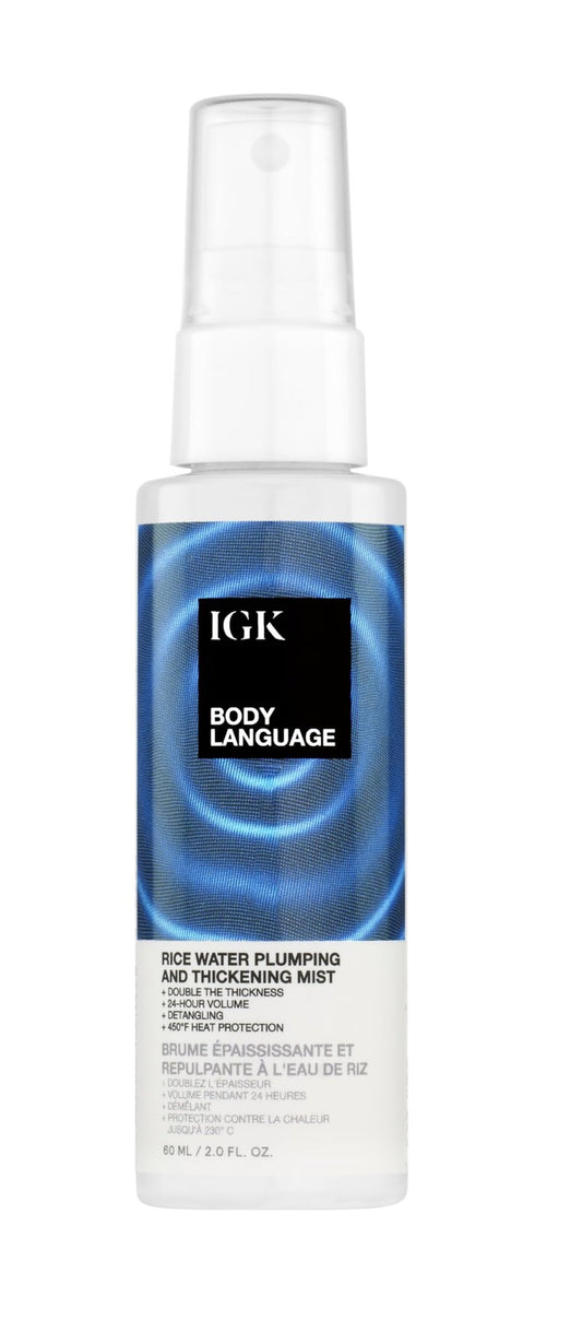 IGK Body Language Rice Water Mist Travel