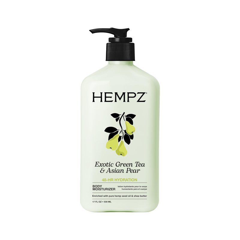 HEMPZ Body Lotion - Green Tea and Asian Pear - Daily Moisturizing Cream - 17oz