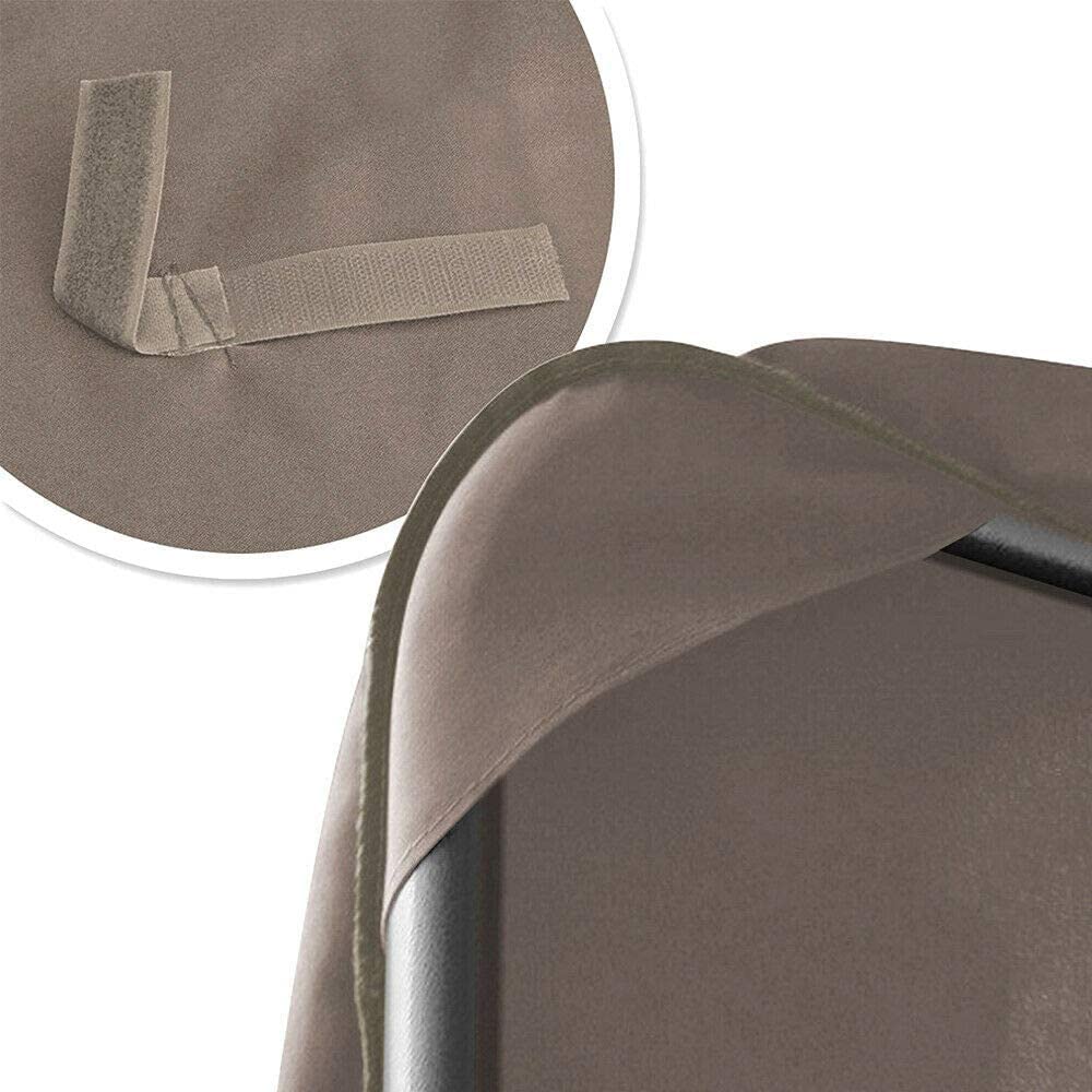 Timoau Porch Swing Canopy, Replacement Waterproof Swing Top Cover, Outdoor 3 Seater Garden Swing Seat Canopy Cover, Sun Shade Patio Canopy Awning 65"×44"