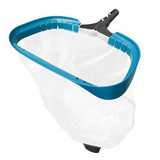 17.5" Heavy Duty Ultra Fine Mesh Pool Pollen & Sand Skimmer Rake, Aluminum Frame Deep Nylon Net, Pool Net for Above Ground & In-ground Swimming Pools (No Pole)