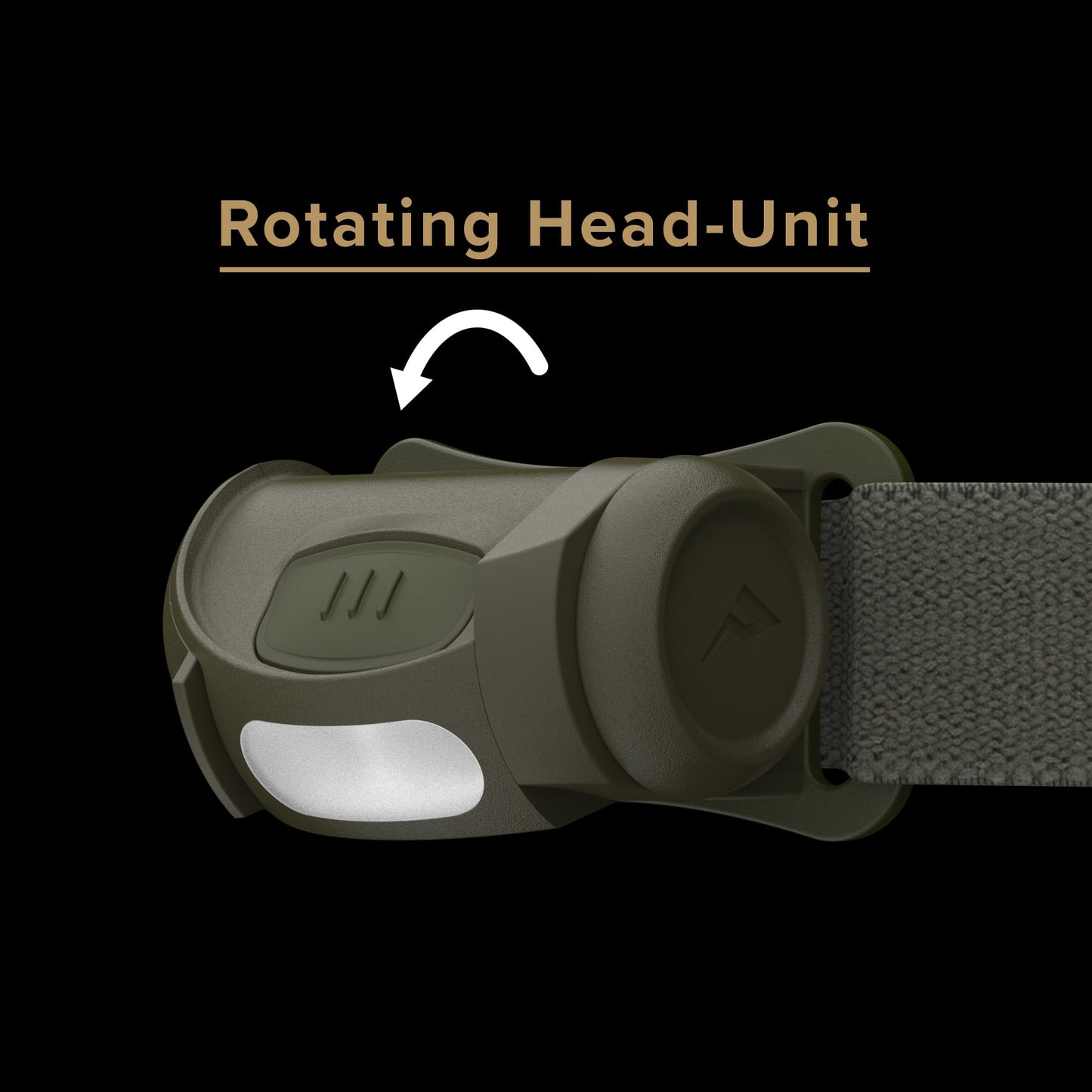 Princeton Tec Fred Headlamp 200 Lumens Dimmable Ultrabright White LED, IPX4 Water Resistance and 41 Hour Burn Time, Perfect for Hiking, Camping, Hunting, Fishing, and Safety Preparedness, Olive Drab