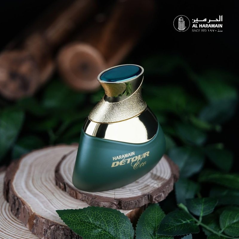 Al Haramain Detour Eco Eau de Parfum Spray for Unisex, 3.4 Ounce