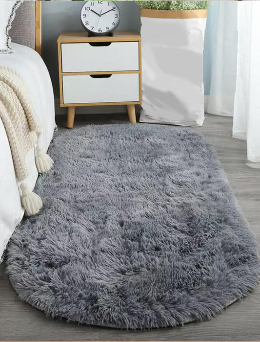 1pc, Soft Fluffy Shag Area Rugs for Living Room, Shaggy Floor Carpet for Bedroom, Carpets Home Decor Rugs, Cute Luxury Non-Slip Machine Washable Carpet, Home Decor Room Decor,Gray