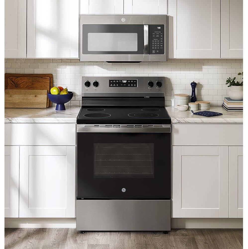 GE GRF400SVSS 5.3 Cu. Ft. Stainless Steel Freestanding Electric Range