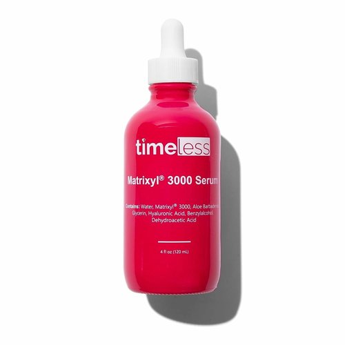 Timeless Skin Care Matrixyl 3000 Serum - Personal Care Face Serum Supports Hydration - with Hyaluronic Acid - Fragrance-Free - for Skin Care - 4 oz