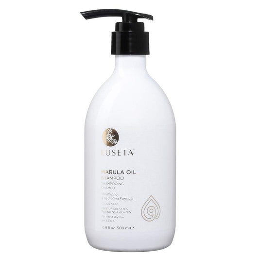 Luseta Marula Oil Shampoo for Dry, Damaged Hair - Moisturizing Formula for Frizz Control & Split End Repair | 16.9 fl oz