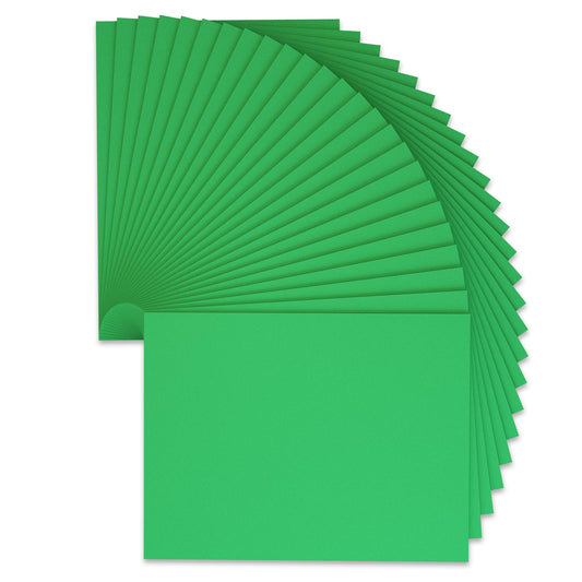 9 x 12 Inch Green Foam Sheets Crafts, 2mm Thick. 25 Pack Premium Green Foam Papers Set, for Crafting,DIY Project,Classroom, Scrapbooking, 3D Card Making
