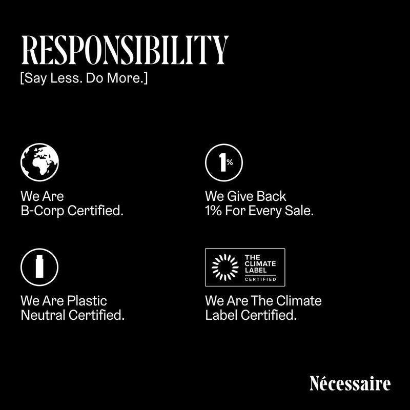 Nécessaire Body Essentials - Skin Care Gift Set For Women + Men - Travel-Size Body Wash, Body Lotion + Deodorant | Dermatologist-Tested. Hypoallergenic | Vegan | Aluminum-Free Deodorant (Olibanum)
