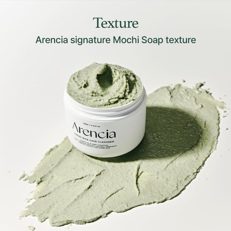 Arencia Glass Skin Care Duo [Korean Rice Mochi Facial Cleanser + Glow Hyssop Overnight Mask Serum]