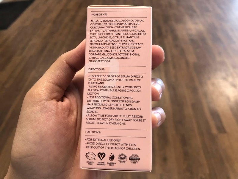 Lanmeri Vegan Hair Growth Serum - Natural Hair Regrowth and Hair Loss Treatments for Women & Men - Scalp Serum for Thinning Hair - Fuller, Thicker and Healthier Hair in 90 Days, All Hair Types