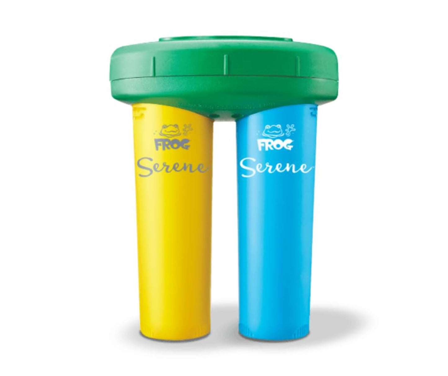 FROG Serene Floating System for Hot Tubs - Quick & Easy Prefilled Hot Tub Sanitizer - Hot Tub Maintenance System with Sanitizing Minerals & Bromine - Starter Bundle