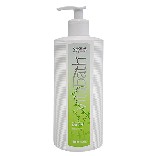Vitabath Original Spring Green Moisturizing Body Lotion Replenishing Botanicals, Aloe & Shea Butter Deeply Hydrate Dry Skin Revive For Women & Men - Cruelty-Free, Paraben-Free - 20 oz