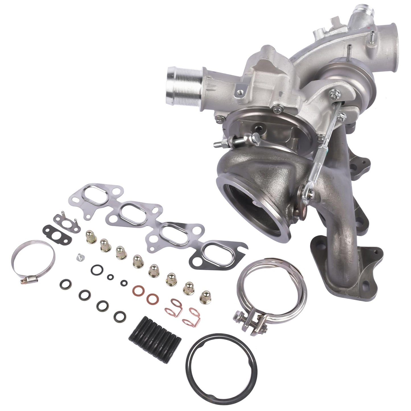 TEKKOAUTO 667-203 55565353 Turbo Charger Turbocharger Kit Compatible with 2011-2018 Chevy Cruze Sonic Trax Buick Encore 1.4L Engines 55565355