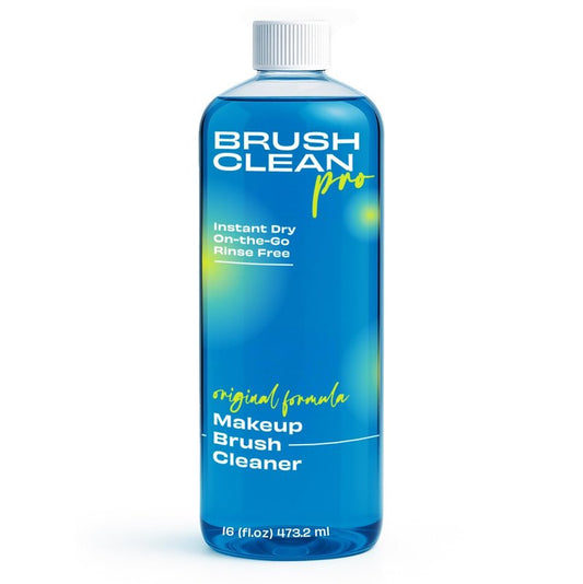 Original Makeup Brush Cleaner - Professional Cleanser for Makeup Brushes - Quick-Drying, Rinse-Free Formula - Removes Stubborn Waterproof Make Up, 16 oz