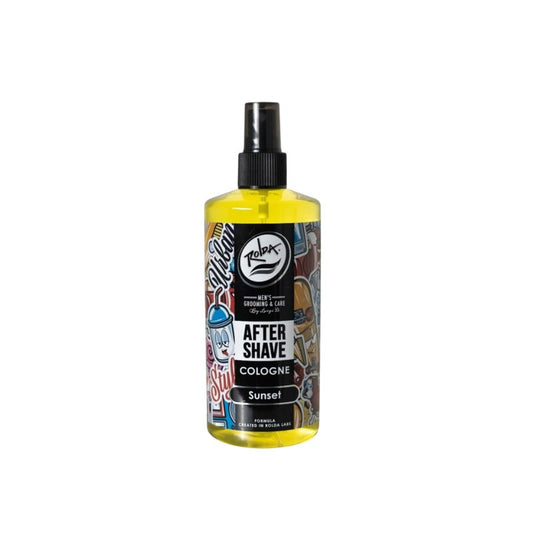 Rolda Sunset After Shave Tonic Cologne For Men - Post Shave Tonic Spray, Calms Irritation, Helps Heal & Clean Shaved Areas, Masculine Citrusy Fragrance (14.54oz | 430ml)