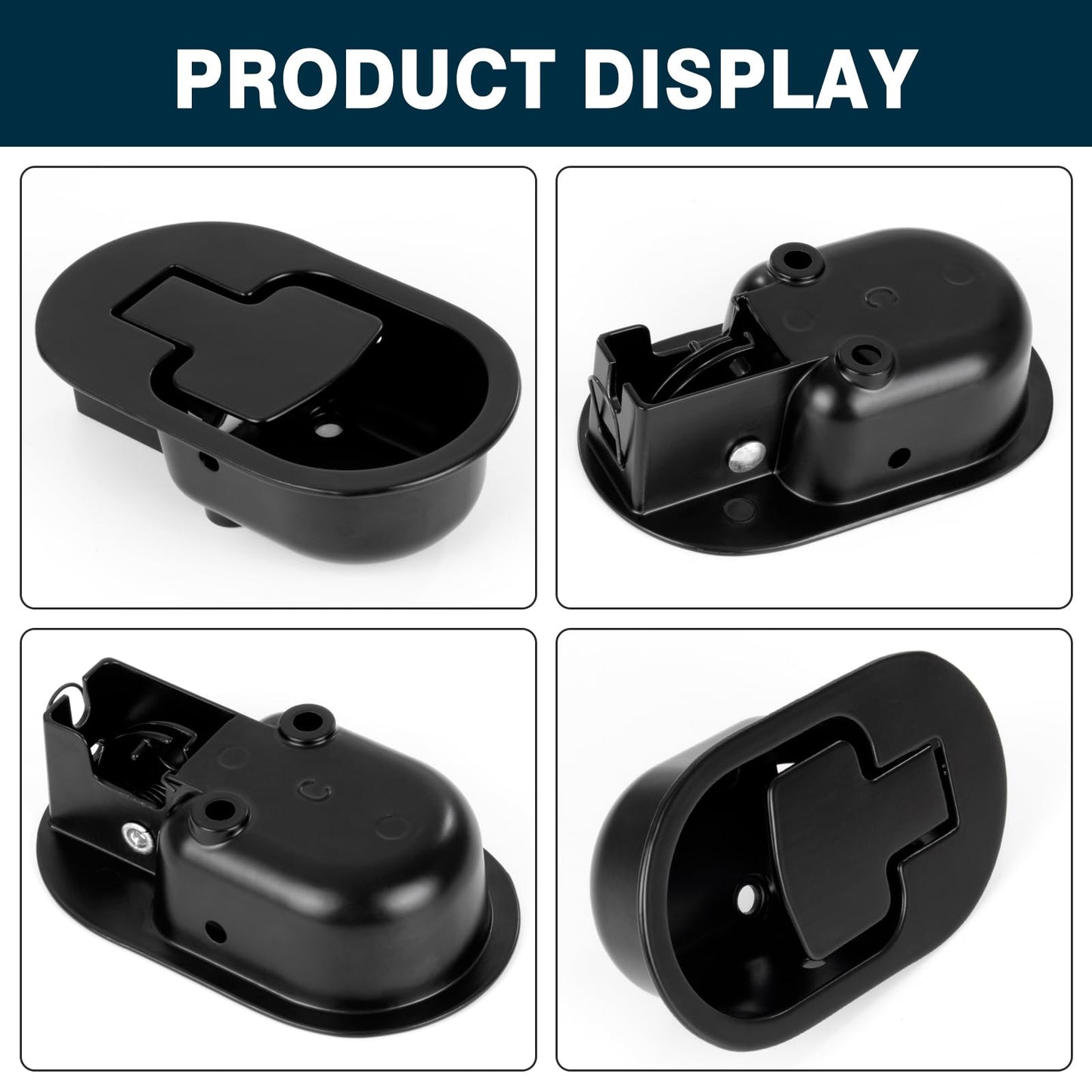Nonley Metal Recliner Couch Release Handle Recliner Replacement Parts, Heavy-Duty Pull Handle Fits Most Major Recliner Couch Sofa Chair, 2 Pack