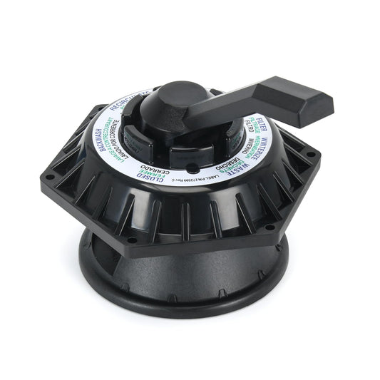 272531 Top Valve Assembly Replacement Kit Compatible with 6-Way 1-1/2 inch Hi-Flow Pool and Spa Multiport Valve, Replace 262504 262505 262506 (272531)