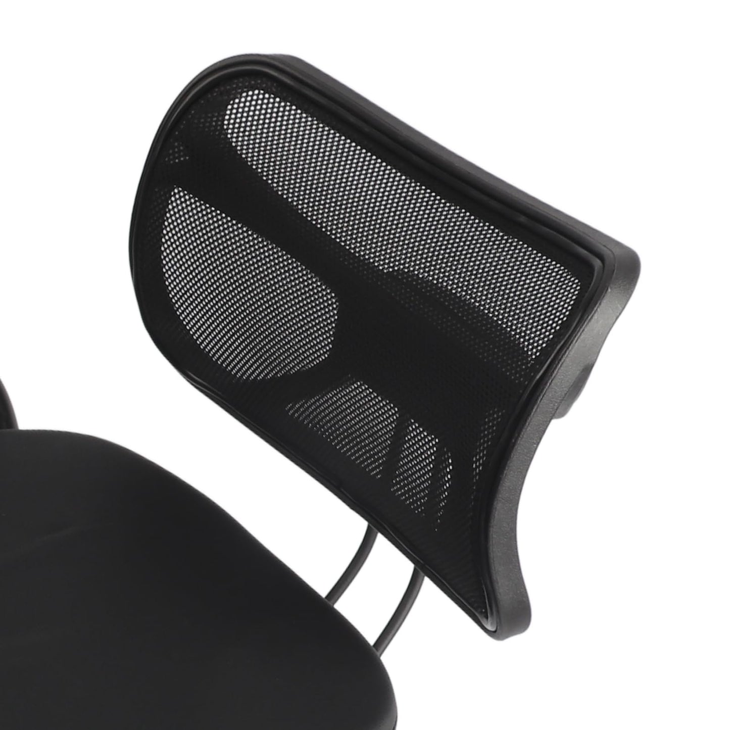 Ergonomic Height Adjustable Breathable Kneeling Chair Back Support Kneeling Chair with Leather Cushion Comfortable Mesh Backrest, Spine Alignment Support