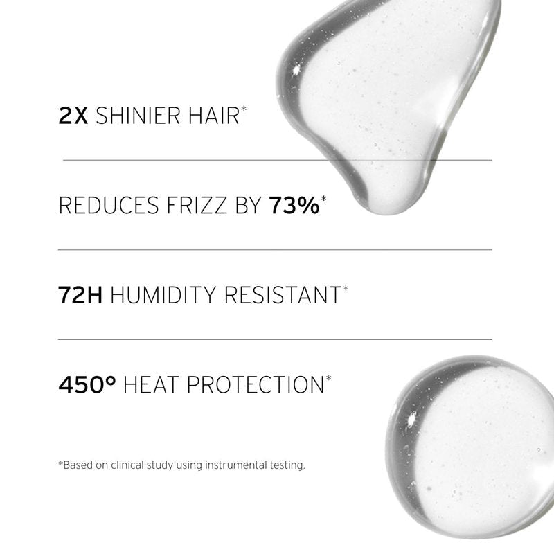 FEKKAI Brilliant Gloss Glass Hair Anti-Frizz Oil Serum - 3.4 oz - Shiny, Glossy, Hydration, and Heat Protection - Salon Grade, EWG Compliant, Vegan & Cruelty Free