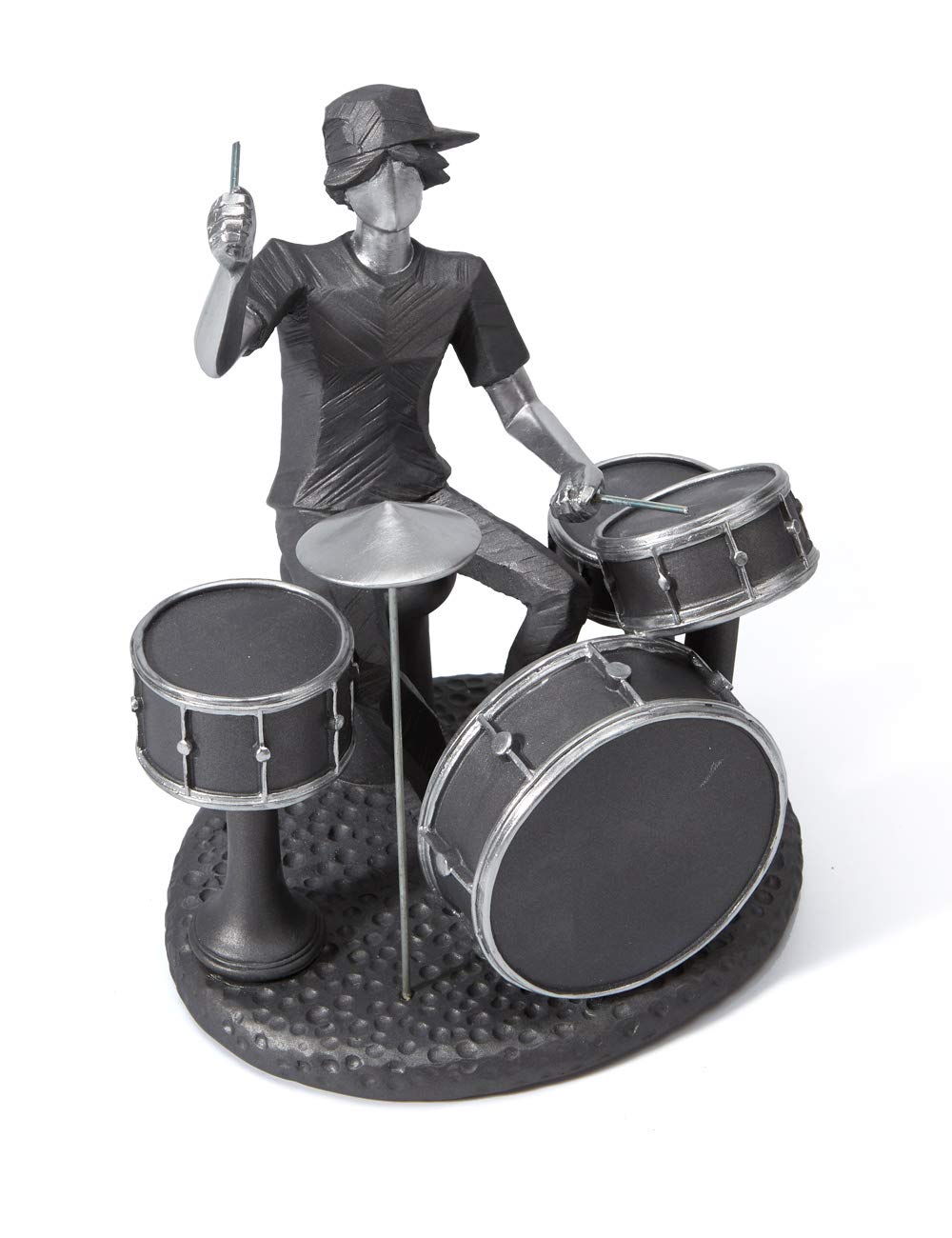 NENBOLEC Music Decor Statue Modern Figurine Sculpture Piano Gifts Table Centerpiece Arts for Bedroom Home Shelf Polyresin 8.1 Inch