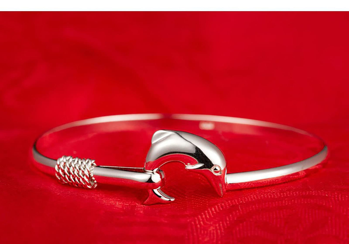 925 Sterling Silver Bracelet Plated Cuff Bangle Bracelet Fashionable Multi-layer Cross Wire Bangle Bracelet Open Adjustable Wide Cuff Bracelet for Teen Girls Fashion Jewelry (silver G)