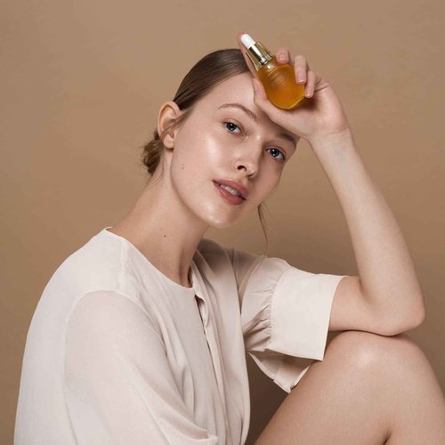 Tautropfen natural cosmetics regenerating facial care oil (35 ml), light texture, quickly absorbed, with coenzyme Q10 & amaranth oil, anti-aging facial oil for all skin types