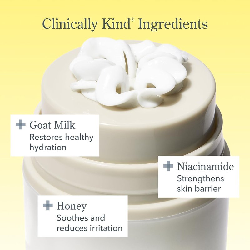 Beekman 1802 Bloom Cream Goat Milk Face Moisturizer Tube, 1.69 fl. oz. - Lightweight, Gentle, Deeply Hydrating & Nourishes Skin Barrier - All Skin Types - Cruelty Free