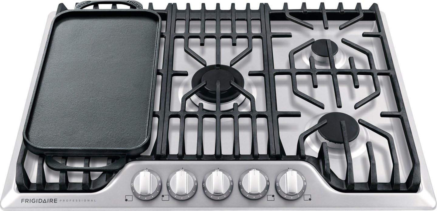 Electrolux Frigidaire Professional FPGC3077RS 30" Gas Cooktop in Stainless Steel