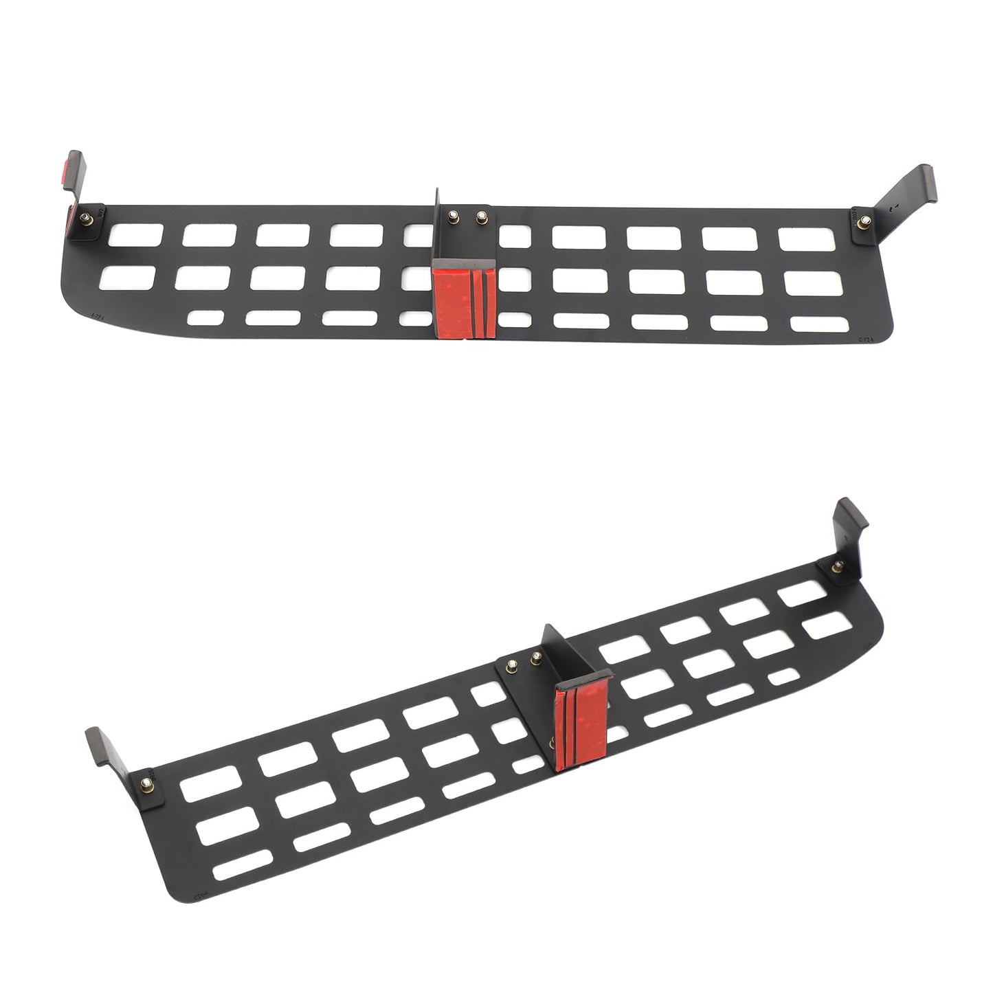 Trunk side window storage enclosure Compatible with Ineos Grenadier 2020-2025 Rear Window Storage Rack Bracket on The Side of The Trunk，Molle Panel Side Fence Storage Tray Accessories (Left+Right)