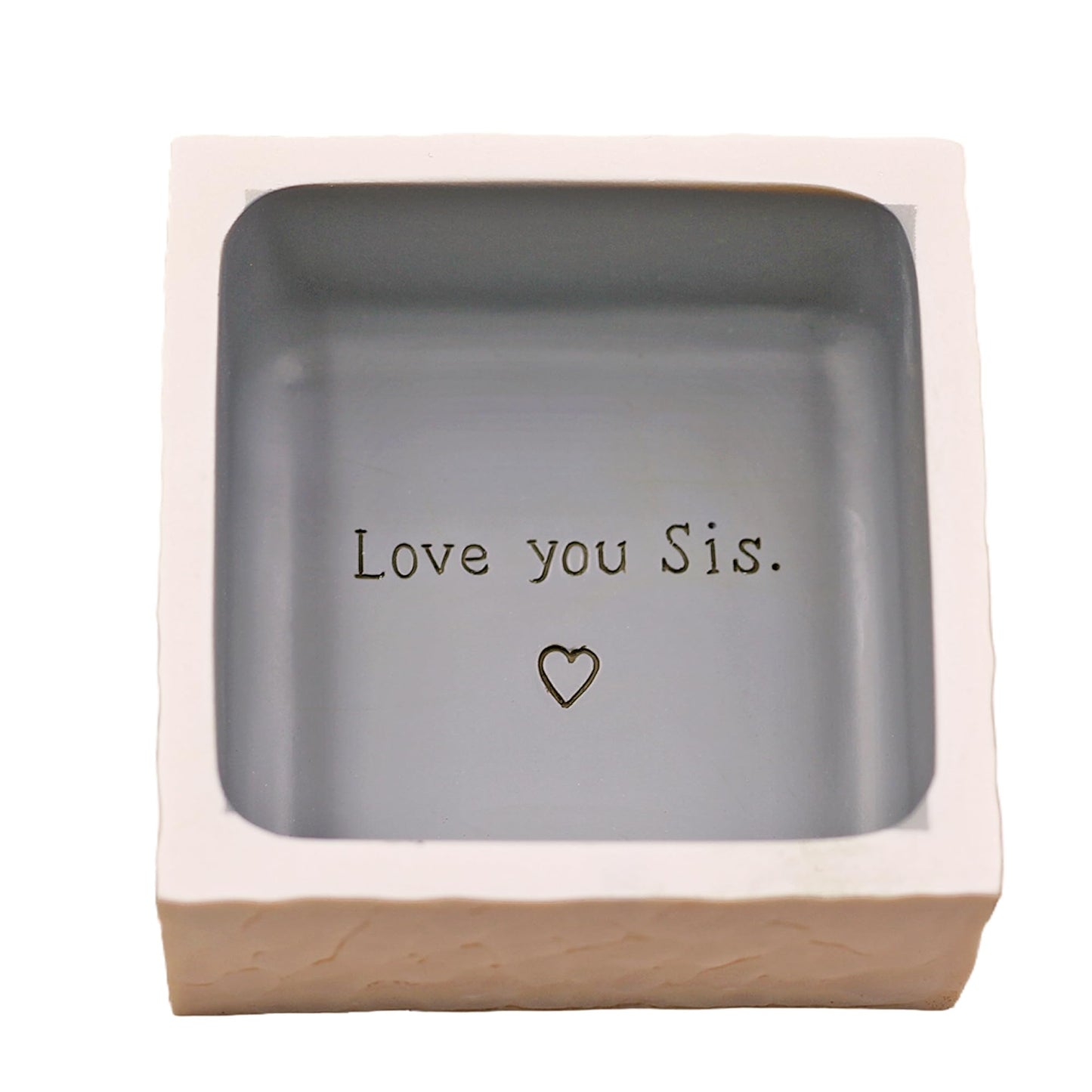 AcowSpt Birthday Gifts for Women, Sister Gifts, Friendship Gift, Best Friend Gift, Valentines Day Gifts for Sister, Sculpted Hand-Painted Keepsake Box