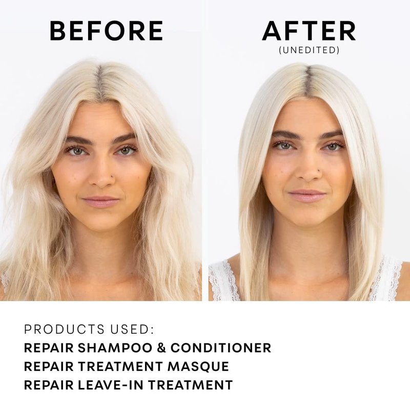 NatureLab.TOKYO Perfect Repair Conditioner - Lightweight Conditioner for Damaged, Color-Treated Hair - Penetrates Roots and Revitalizes & Restores Strands - Japanese Hair Care - Refill Pouch, 22.9oz