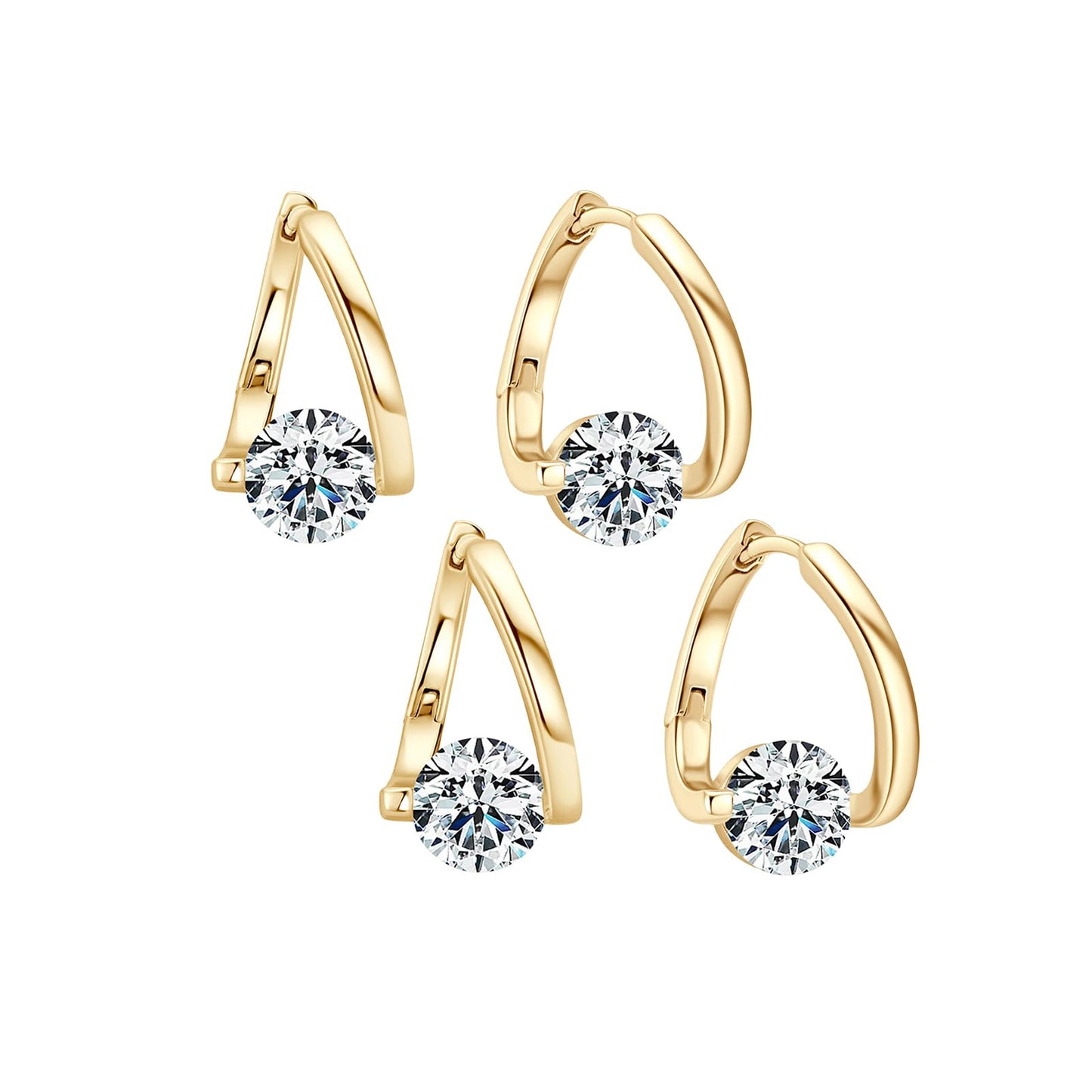 Halolux Lymphvity Germanium Earrings,Halolux Lymphatic Germanium Earrings Lymphatic Earrings Lymphatic Drainage Earrings for Women Jewelry Gift (gold+gold)
