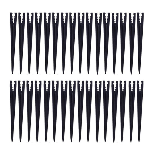 200 Pcs Plastic Irrigation Drip Support Stakes for 1/4-Inch Tubing Hose 4/7 or 3/5 Irrigation Hose Holder&Emitters/Drip Irrigation Kits/Garden Tools for Vegetable Gardens Flower Beds Herbs Garden