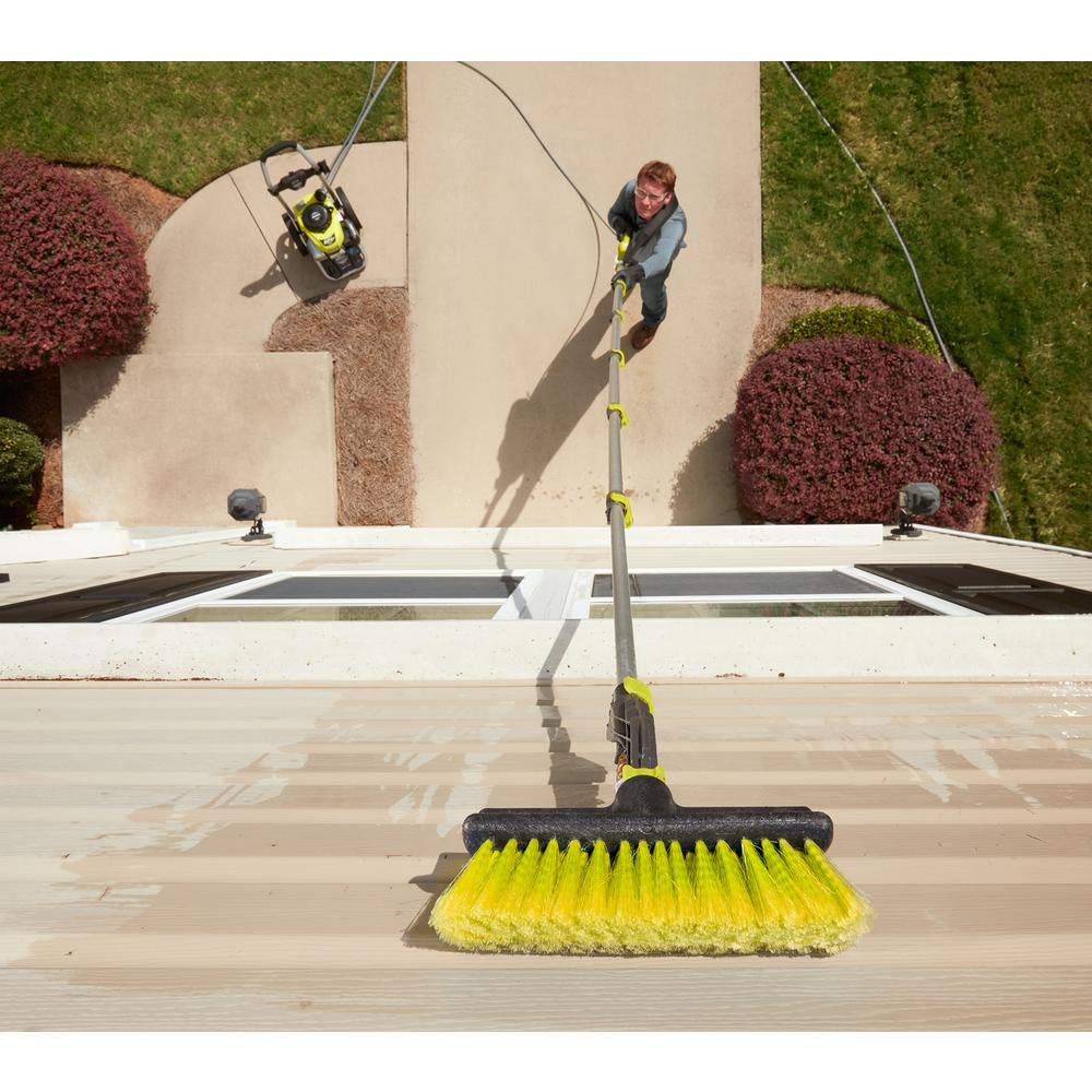 18 FT. Extension Pole with Brush for Pressure Washer