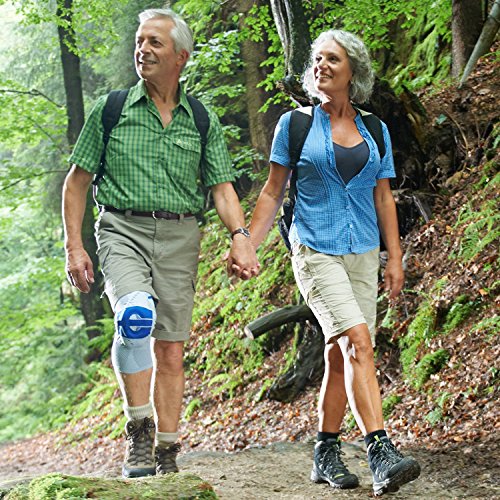 Bauerfeind - GenuTrain P3 - Patella Knee Support - for Misalignment of The Kneecap - Left Knee -Size 5 - Color Nature