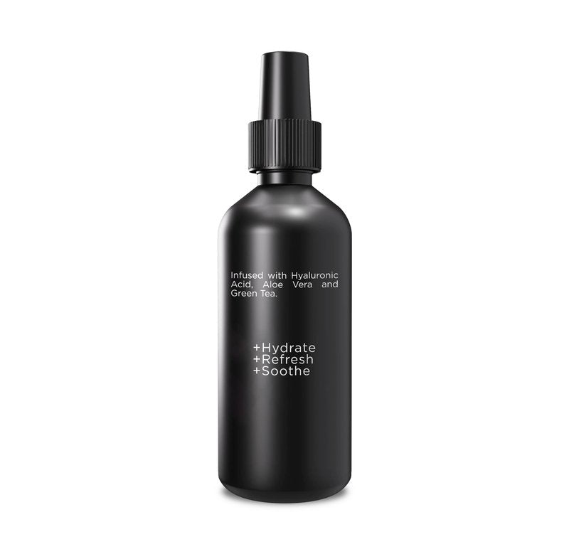 Gentlehomme - Coconut Face Mist - Men’s Facial Spray - with Hyaluronic Acid, Aloe Vera & Green Tea - Refresh, Moisturize & Hydrate - Use Day & Night - Safe for All Skin Types - Vegan - 3.4oz - 1 Pack