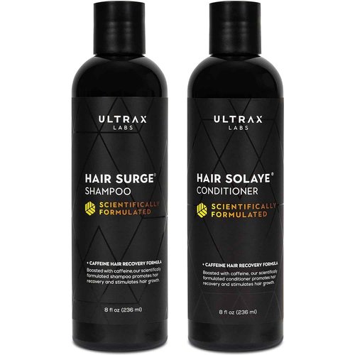 Hair Surge Shampoo and Hair Solaye Conditioner Bundle