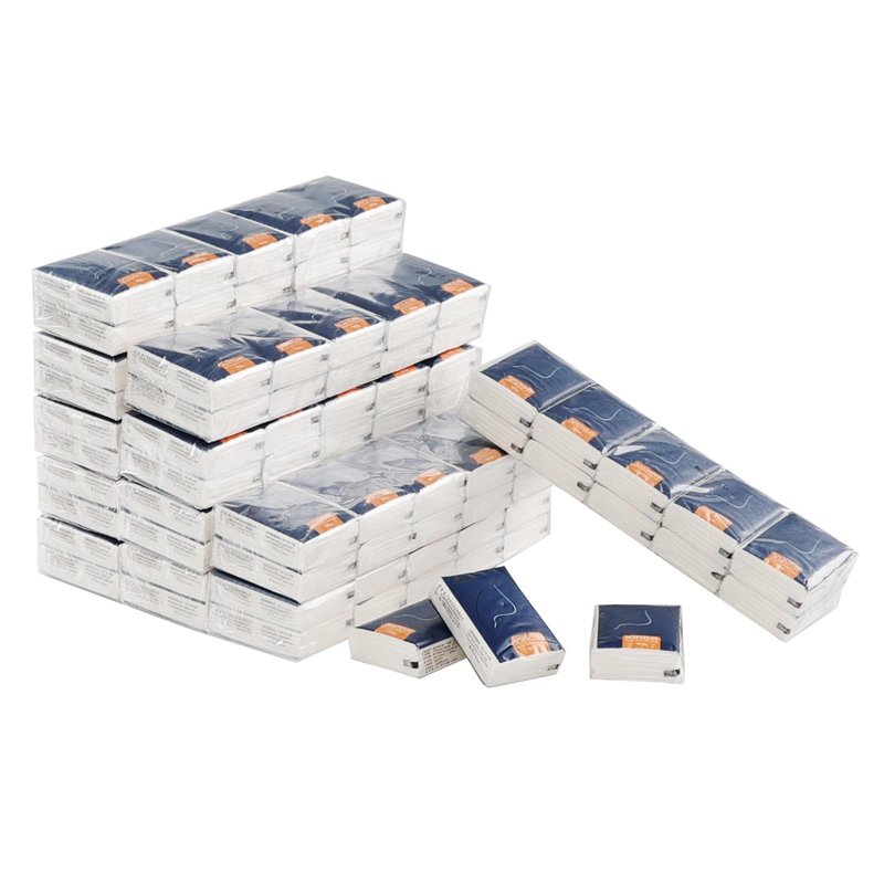 Jandson 120 Pack Facial Tissue Pocket Size, 4-Ply Small Soft Facial Tissues