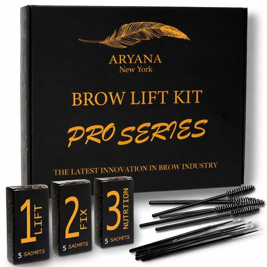 ARYANA NEW YORK Eyebrow Lamination Kit Professional | At Home DIY and Salon Use brow lamination kit | Instant Lift For Fuller Eyebrows | Brow Lift Sachet Professional Series