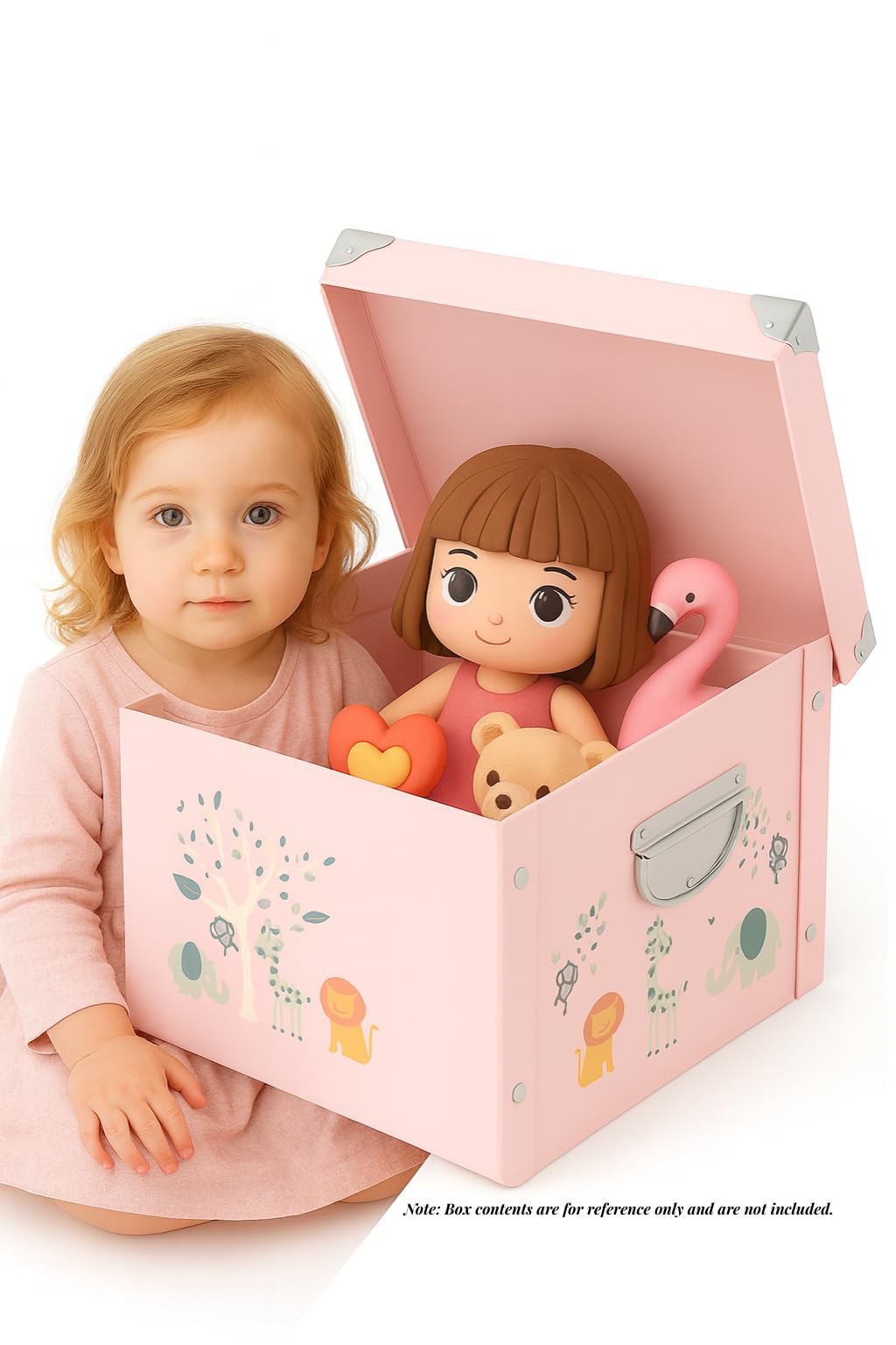 GroWings Baby Keepsake Box - Large Memory Storage for Newborns, Suitable for Boys and Girls, Strong, Durable, and Collapsible Gifts