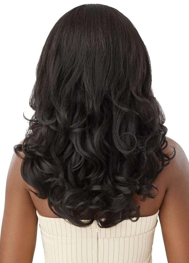 Outre Big Beautiful Hair - Leave Out Wig - Dominican Body Curl 20" (NATURAL BLACK)