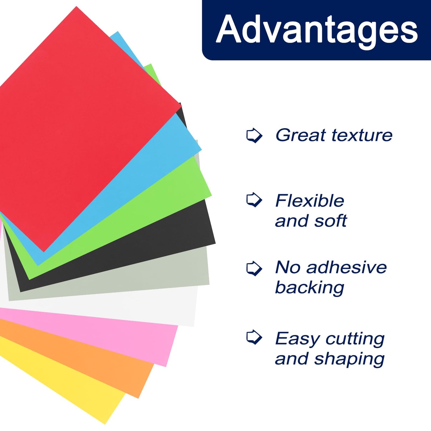 MECCANIXITY Foam Sheets Crafts 19x12 Inch 2mm EVA Craft Foam Paper Foam Sheets for Crafts Projects DIY Cosplay Modeling, Yellow