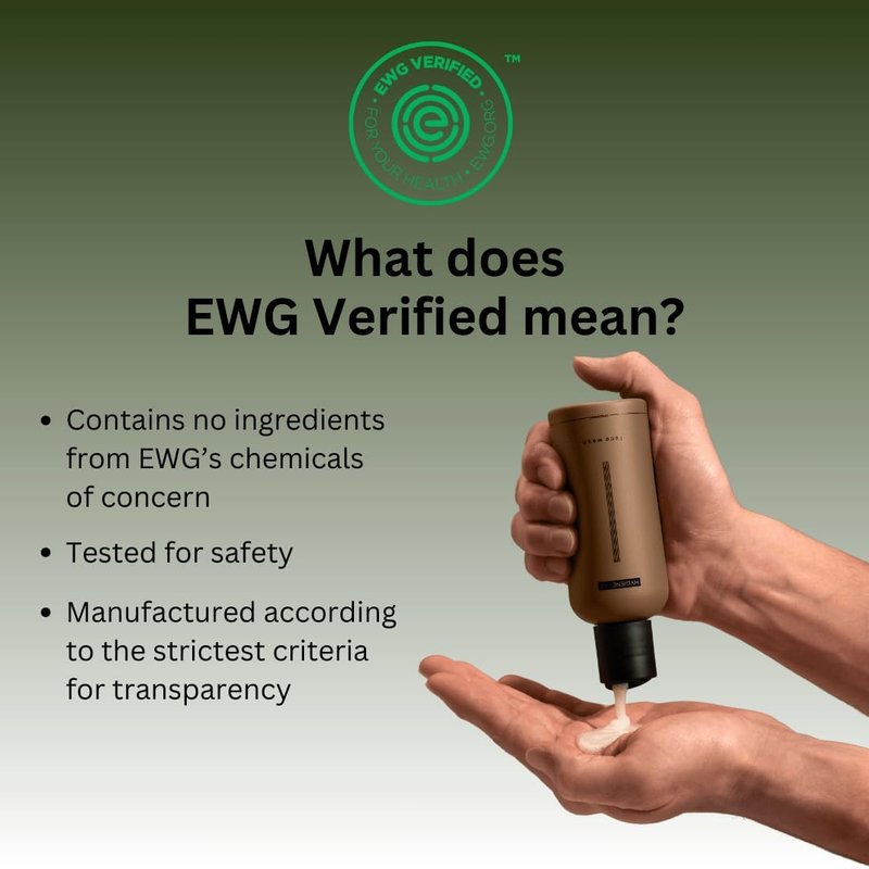 HygieneLab Fragrance-Free & Unscented Deodorant for Men – EWG Verified, Aluminum-Free, Non-Toxic Odor Protection for Sensitive Skin