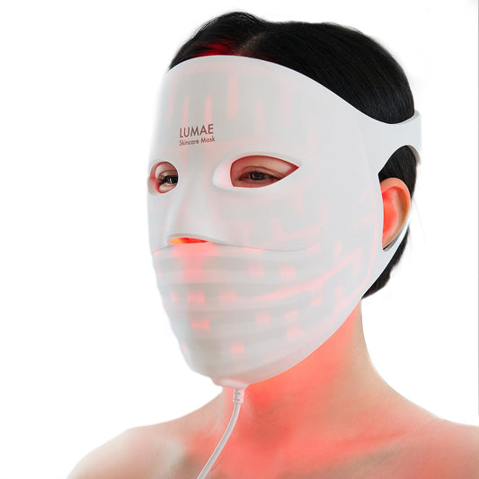 AINTRO LED Light Therapy Mask for Face, Home Use Anti-Aging Skin Care Device, 330 LEDs, 5-in-1 LED Colors with Deep NIR 1072nm, NIR 830nm, Red, Yellow & Blue Light