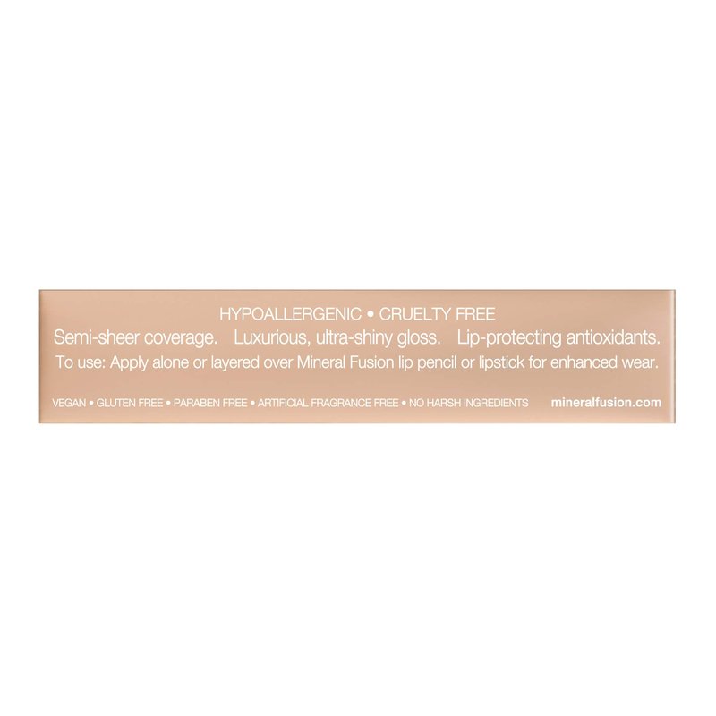 Mineral Fusion, Lip Gloss Captivate, 0.14 Fl Oz