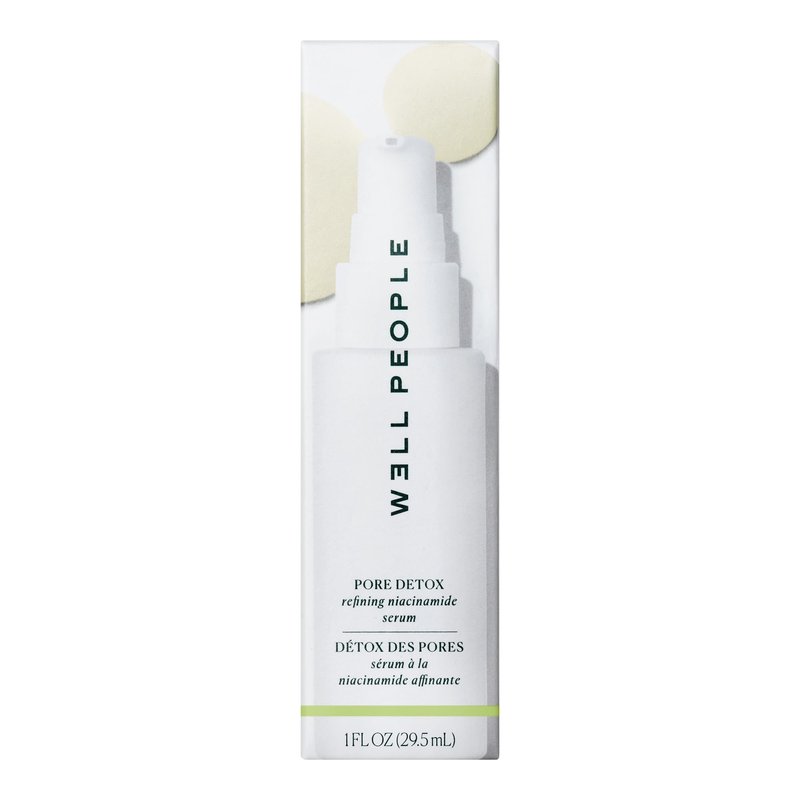 Well People Pore Detox Niacinamide Refining Serum, Purifying Face Serum For Smoothing & Refining Pores, Evens Out Skin Tone, Vegan & Cruelty-free (Pack of 2)