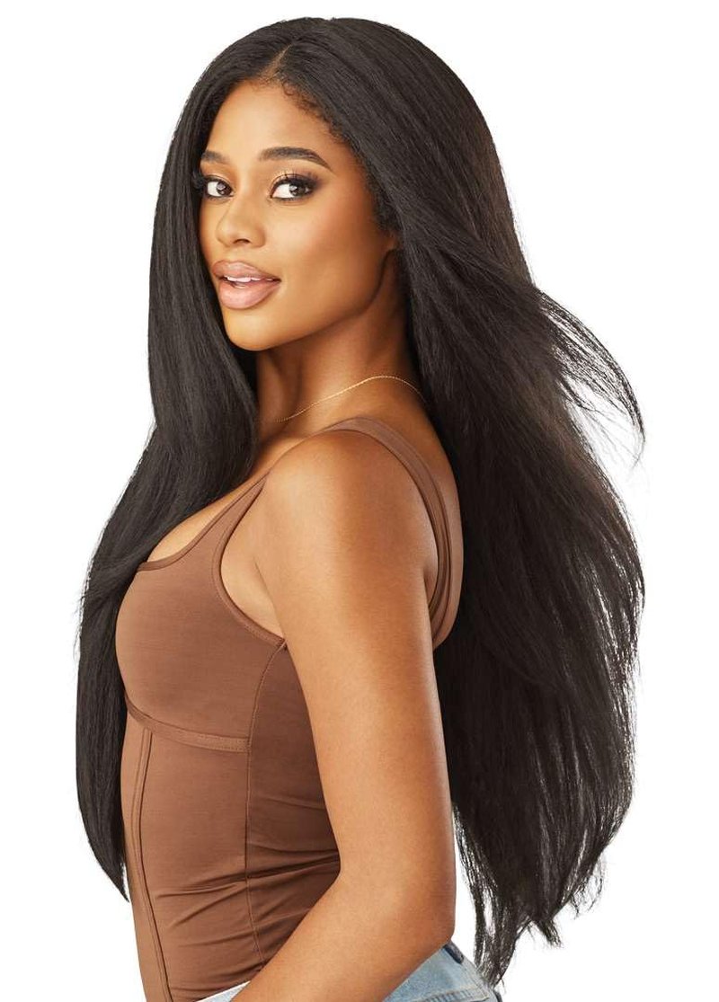Outre Melted Hairline - Kinky Soft Edges - Kinky Soft 1 (ASH BROWN MELT)